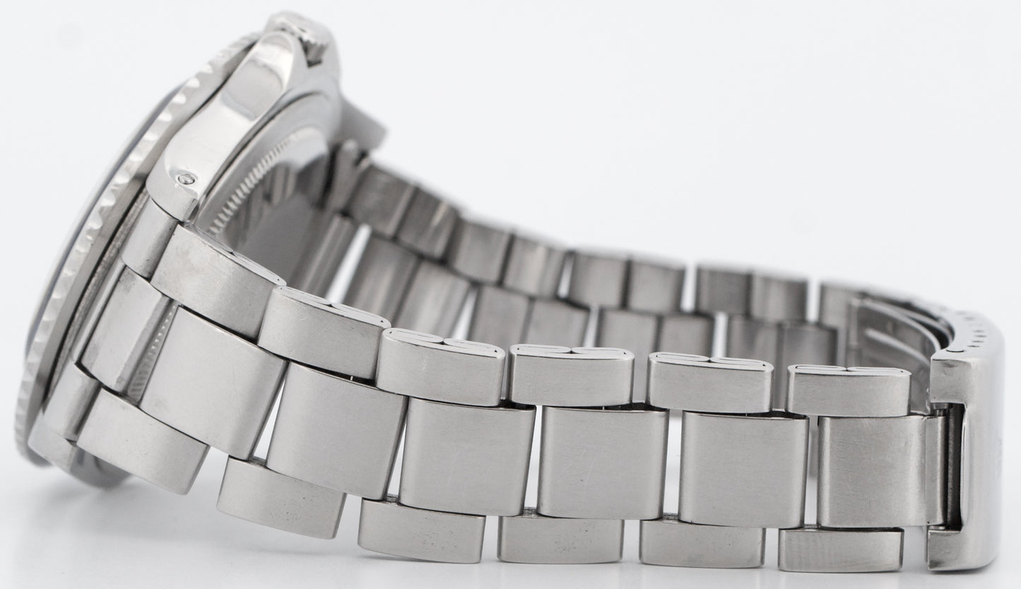 VINTAGE PAPERS Rolex GMT-Master Red Blue PEPSI Black Oyster LONG-E 40mm 1675 BOX