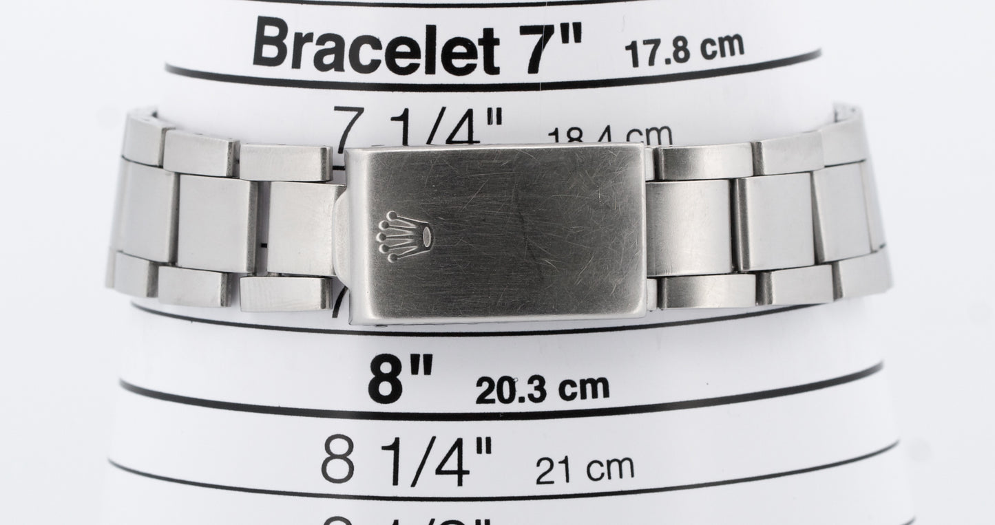 VINTAGE PAPERS Rolex GMT-Master Red Blue PEPSI Black Oyster LONG-E 40mm 1675 BOX