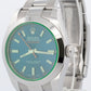 2021 PAPERS Rolex Milgauss BLUE 40mm Steel Z-Blue Green 116400 GV Steel BOX