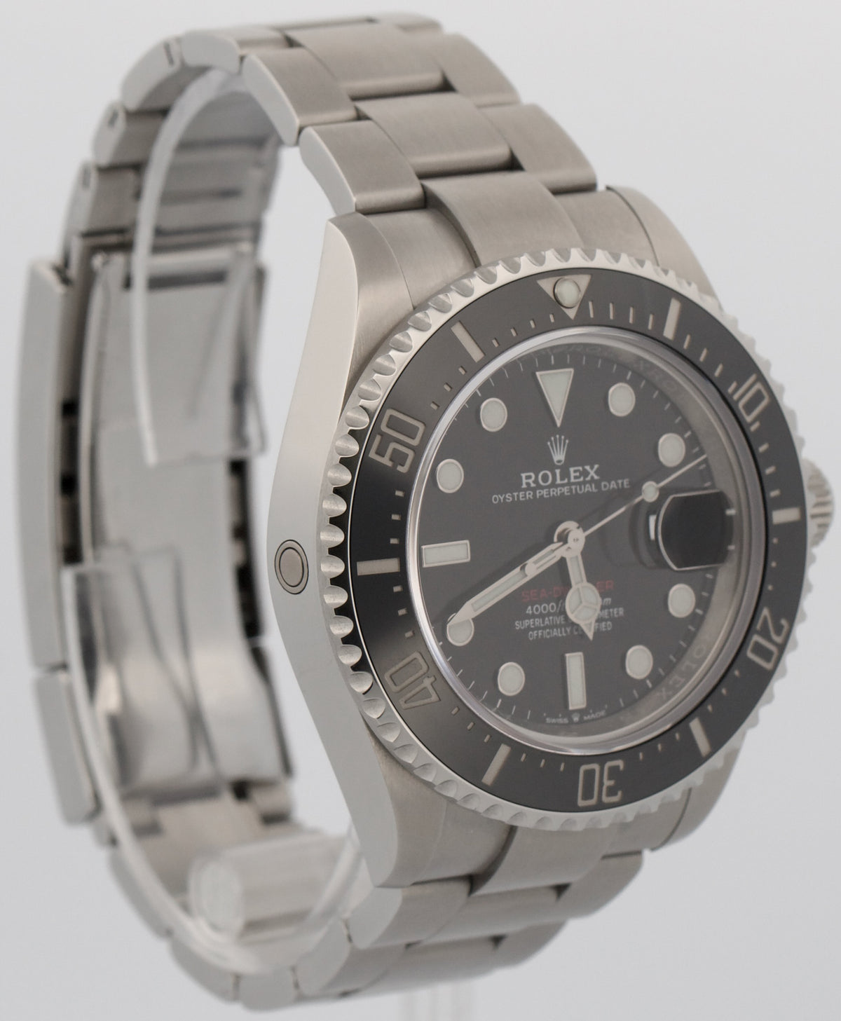 Rolex Sea-Dweller 126600 50th-Anniversary Black Red Stainless Steel 43mm Watch