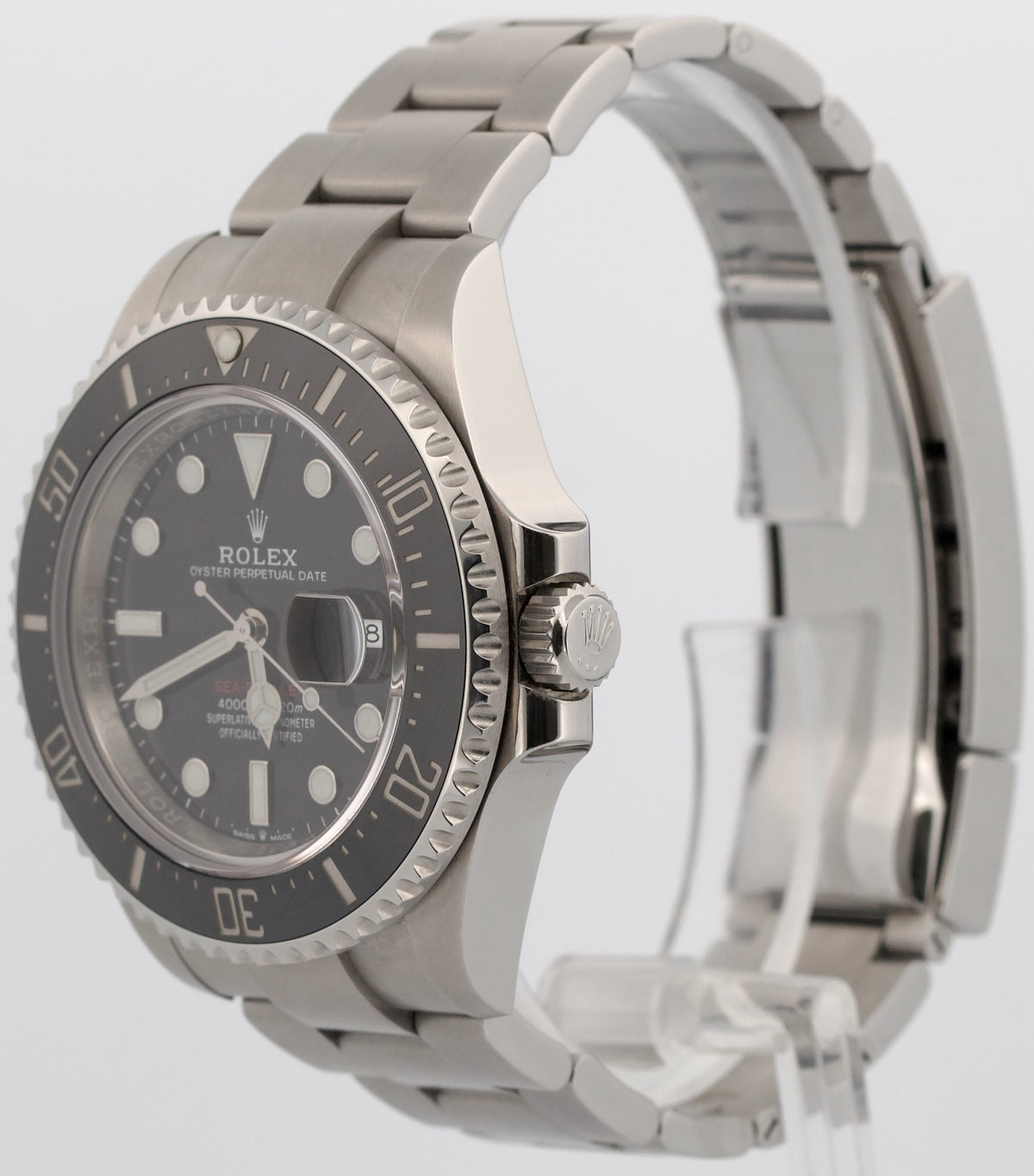 Rolex Sea-Dweller 126600 50th-Anniversary Black Red Stainless Steel 43mm Watch