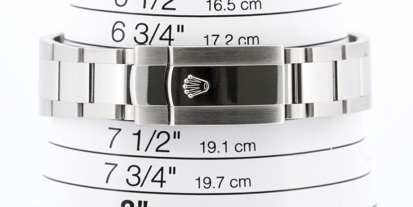 2022 PAPERS Rolex Milgauss WHITE Orange Stainless Steel 40mm Watch 116400 BOX