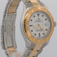 2006 PAPERS Rolex Yacht-Master WHITE Two-Tone 18K Gold 40mm Steel 16623 BOX