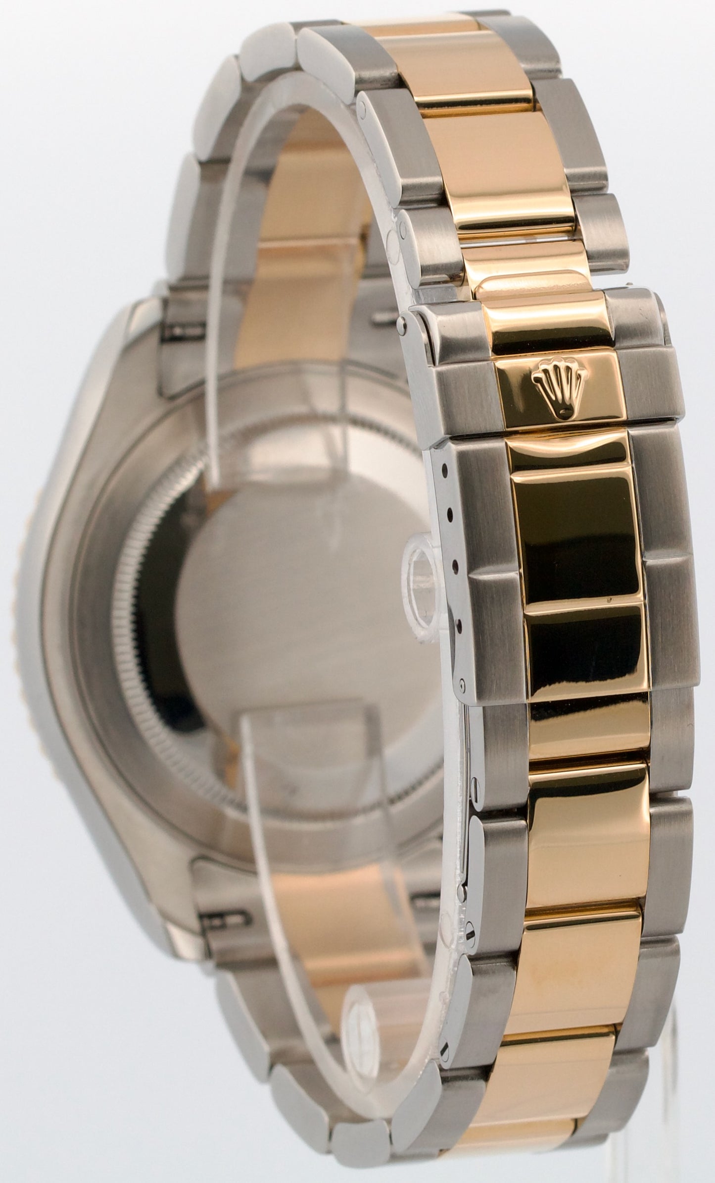 2006 PAPERS Rolex Yacht-Master WHITE Two-Tone 18K Gold 40mm Steel 16623 BOX