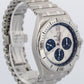 Breitling Chronomat B01 SILVER Stainless Steel Chronograph 42mm AB0134 BOX