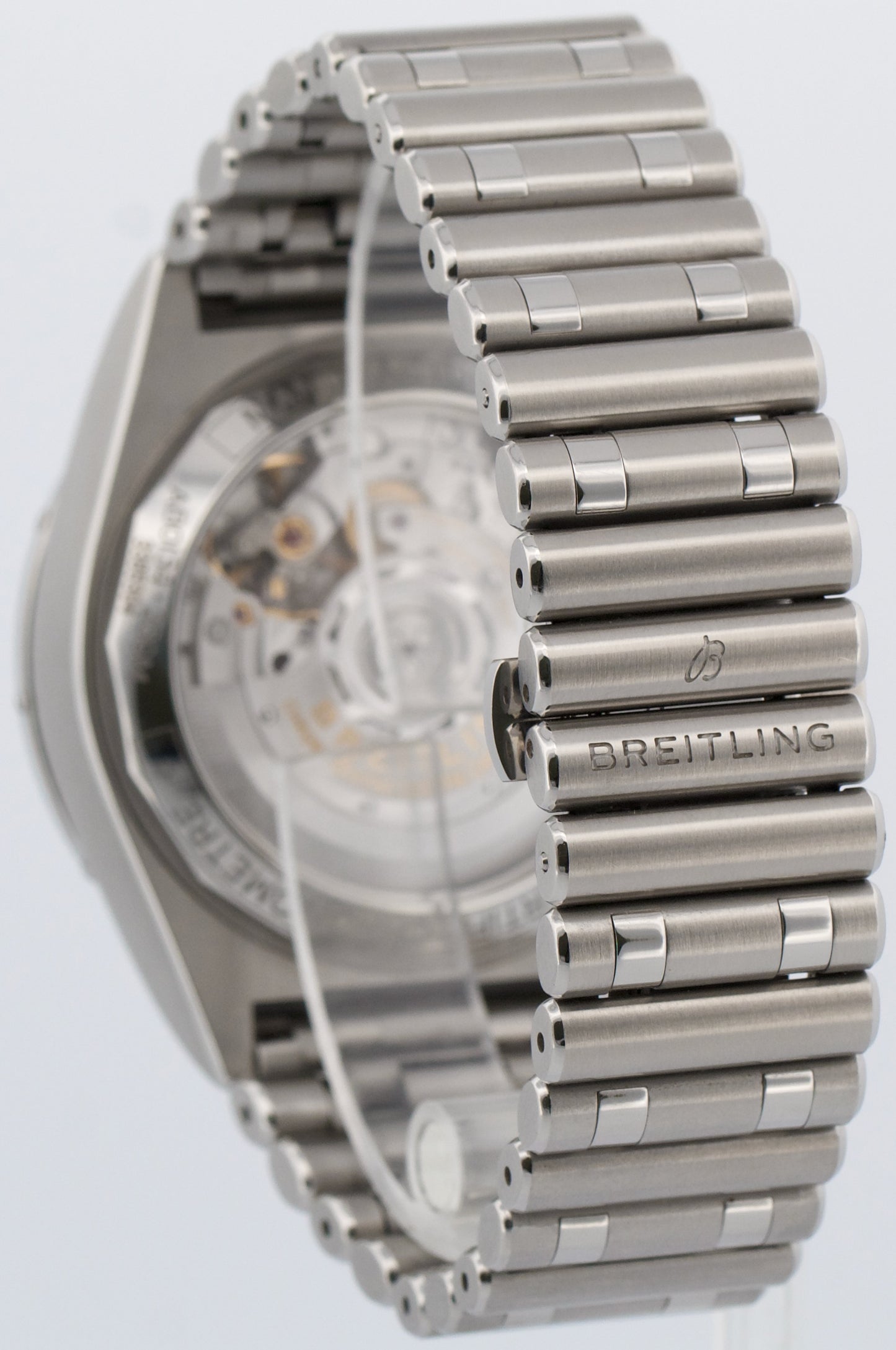 Breitling Chronomat B01 SILVER Stainless Steel Chronograph 42mm AB0134 BOX