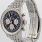 2026 Breitling Navitimer AB0121 Chronograph Black 42mm Steel Watch Box Papers