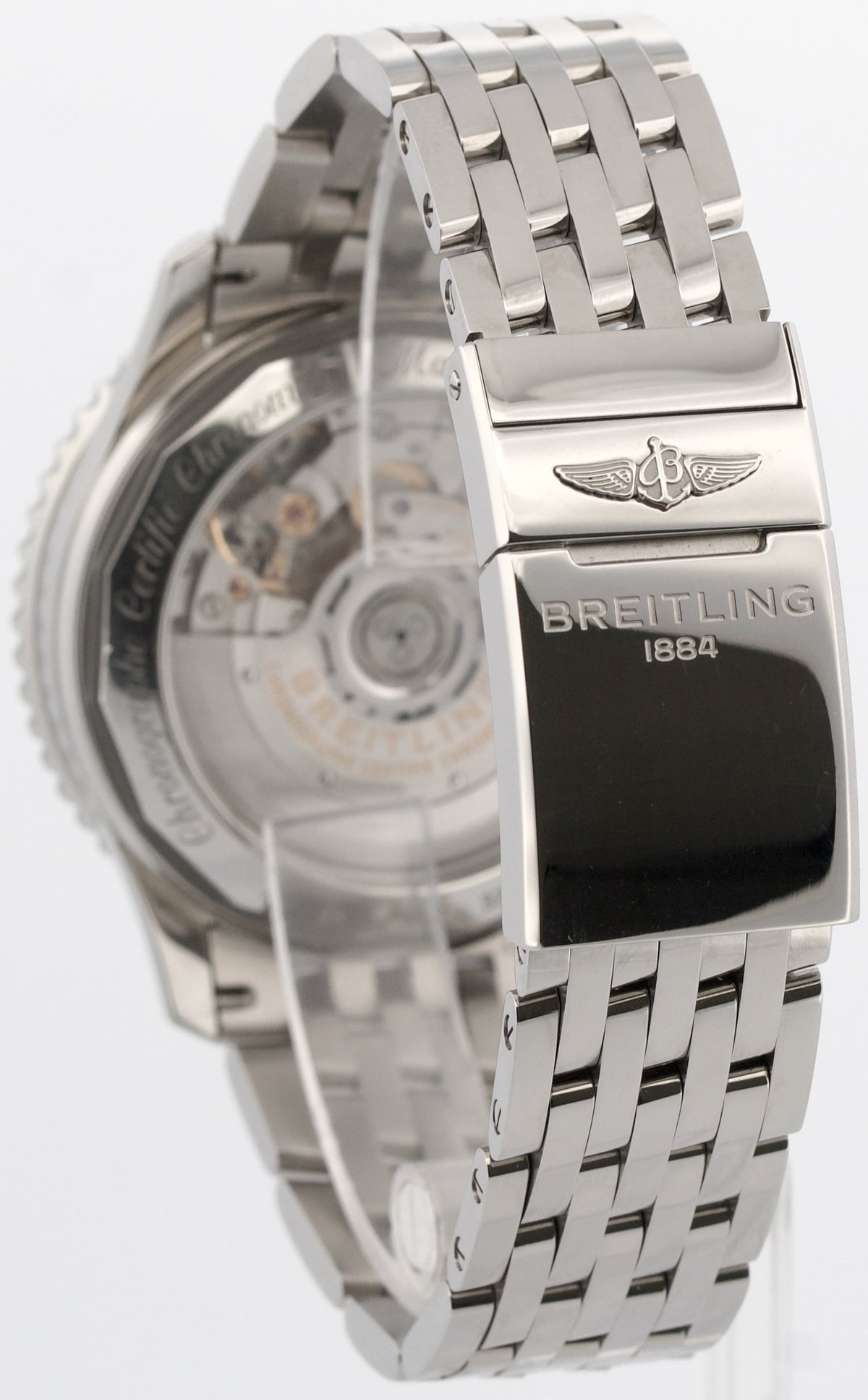 2026 Breitling Navitimer AB0121 Chronograph Black 42mm Steel Watch Box Papers