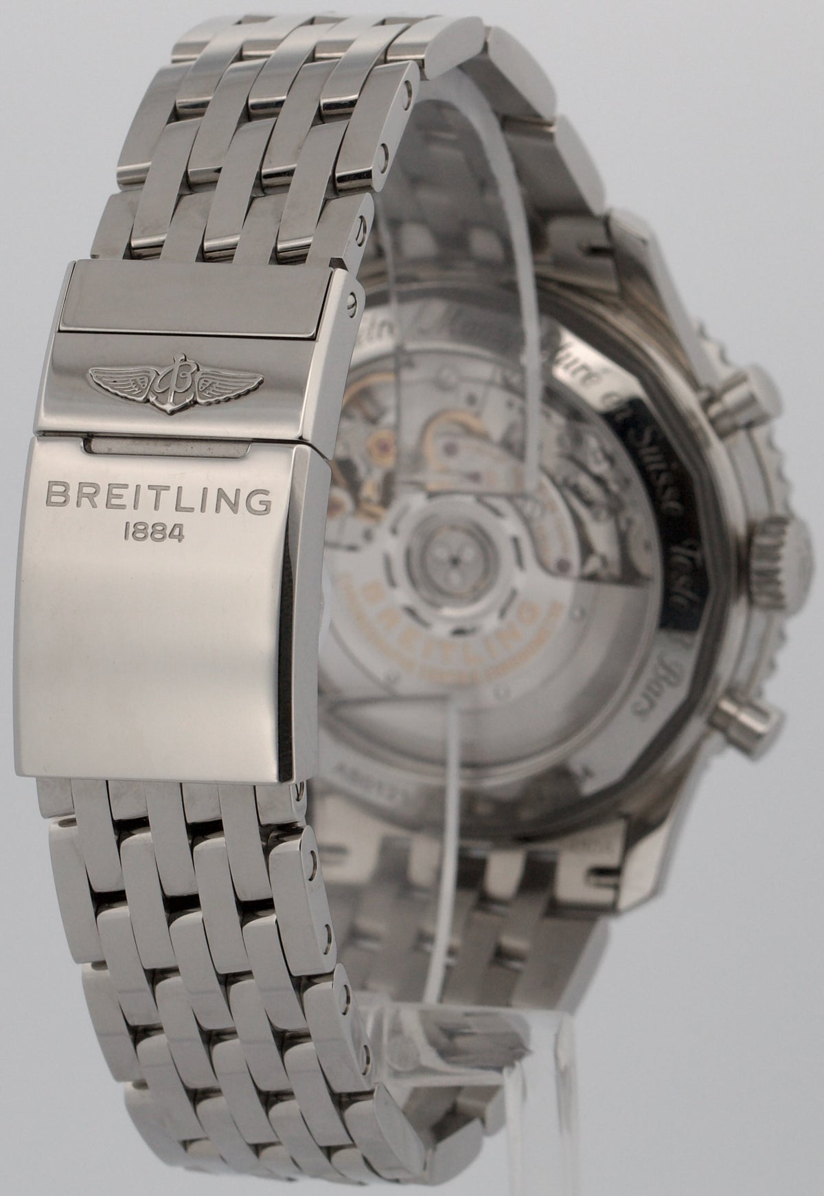 2026 Breitling Navitimer AB0121 Chronograph Black 42mm Steel Watch Box Papers