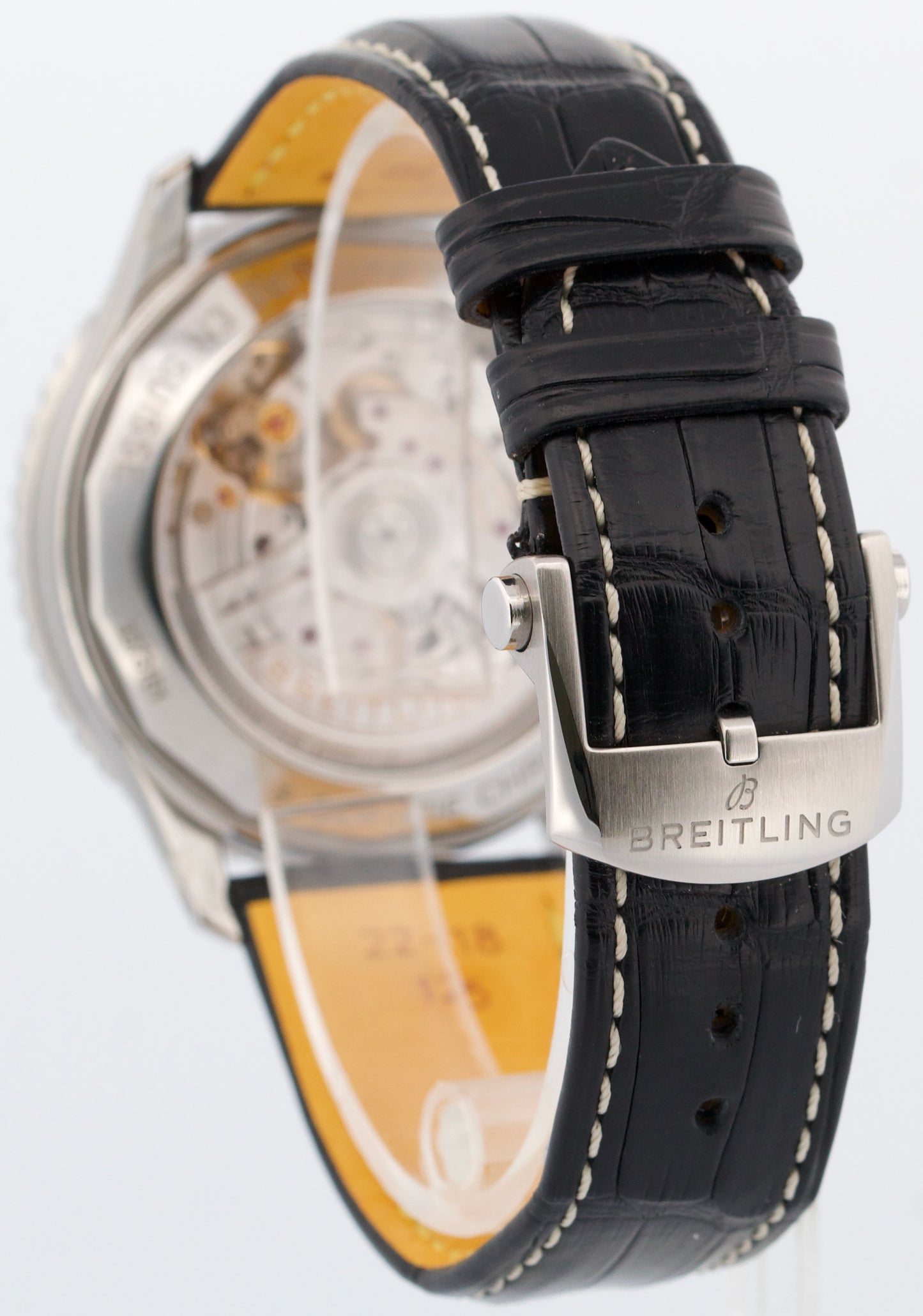 2022 PAPERS Breitling Navitimer B01 TEAL Green 43mm Stainless Leather AB0138 BOX