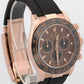 2023 PAPERS Rolex Daytona CHOCOLATE Brown 18K Rose Gold OYSTERFLEX 116515 LN BOX
