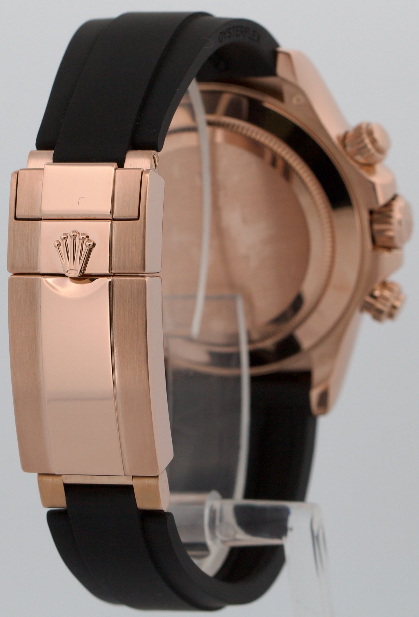 2023 PAPERS Rolex Daytona CHOCOLATE Brown 18K Rose Gold OYSTERFLEX 116515 LN BOX