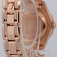 Ladies Rolex DateJust Pearlmaster 18k Rose Gold DIAMOND MOP 29mm 80315 Watch BOX