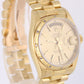 Rolex Day-Date President Quickset 18k DIAMOND BARK Champagne 36mm 18078 Watch