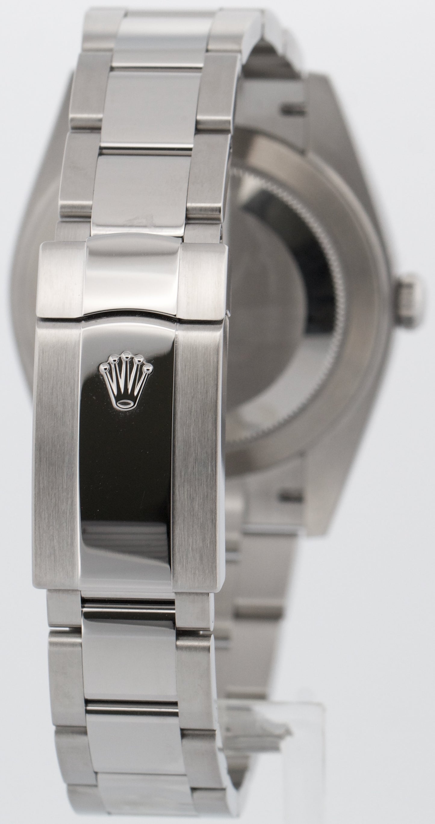 2025 PAPERS Rolex DateJust 41 WHITE ROMAN 18K Gold 41mm OYSTER 126334 Watch BOX