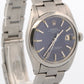 VINTAGE 1976 Rolex Oyster Perpetual Date BLUE Stainless Steel OYSTER 34mm 1500
