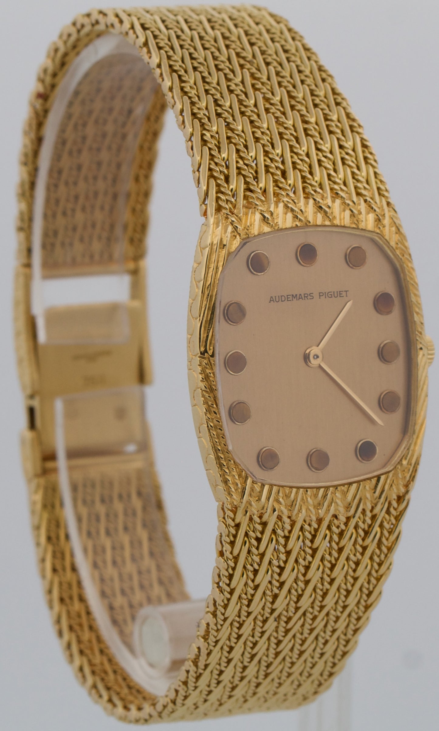 Audemars Piguet Cobra Champagne TIGER EYE DIAL 18K Yellow Gold 27mm 5398BA Watch