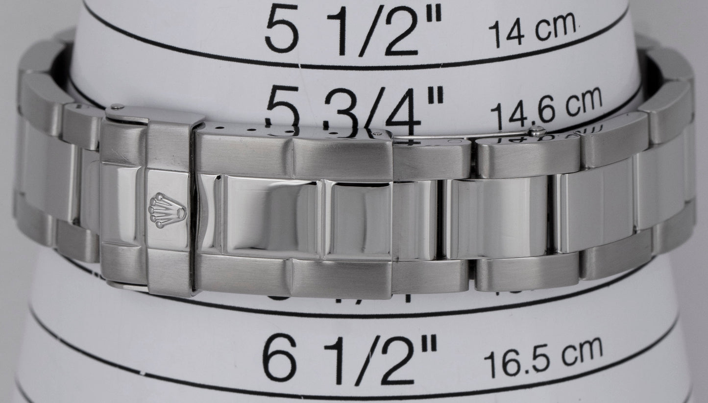 MINT Rolex Yacht-Master Mid-Size Platinum REHAUT Steel 35mm 168622 Date Watch