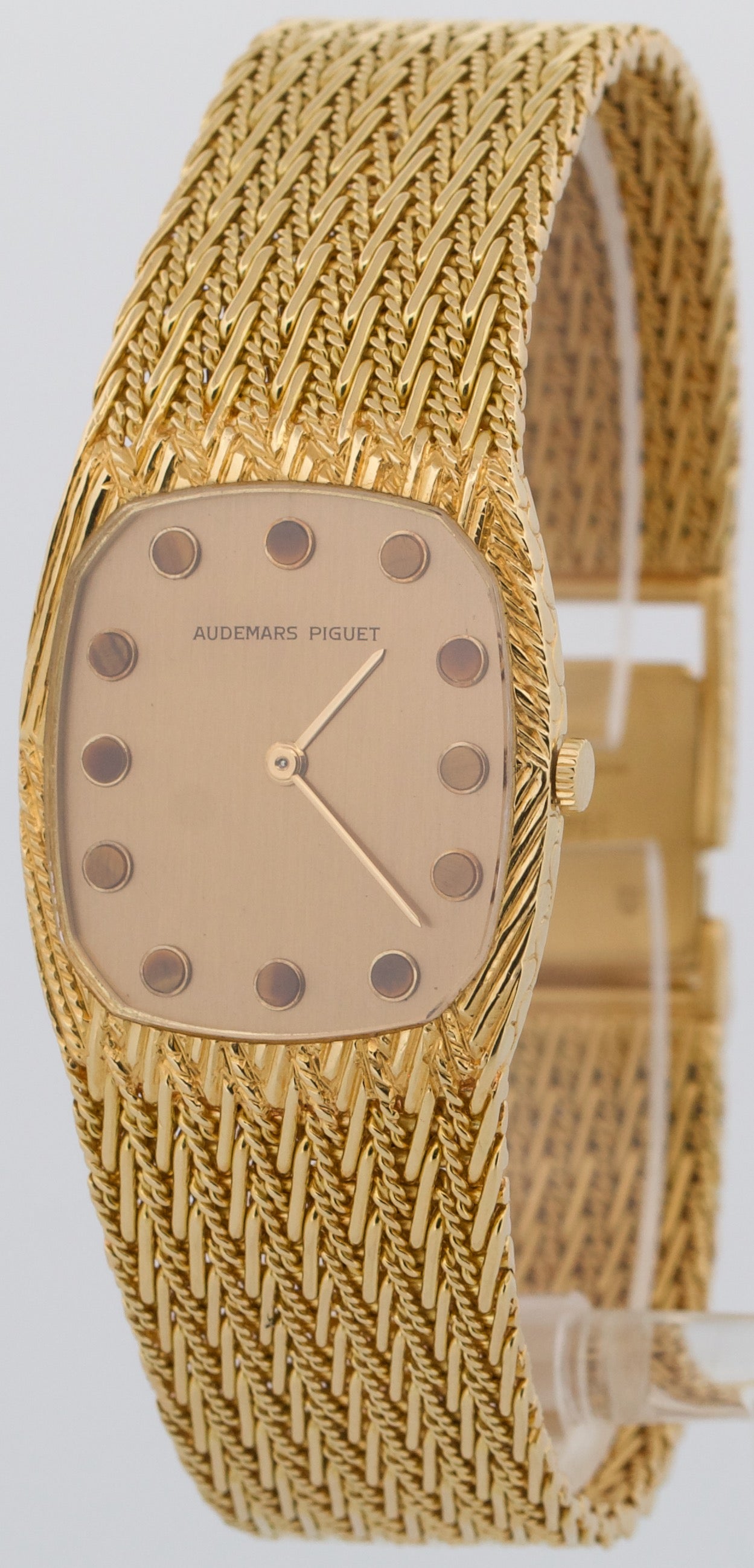 Audemars Piguet Cobra Champagne TIGER EYE DIAL 18K Yellow Gold 27mm 5398BA Watch