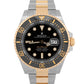 NEW 2022 PAPERS Rolex Sea-Dweller BLACK Two-Tone Gold 43mm 126603 Watch BOX