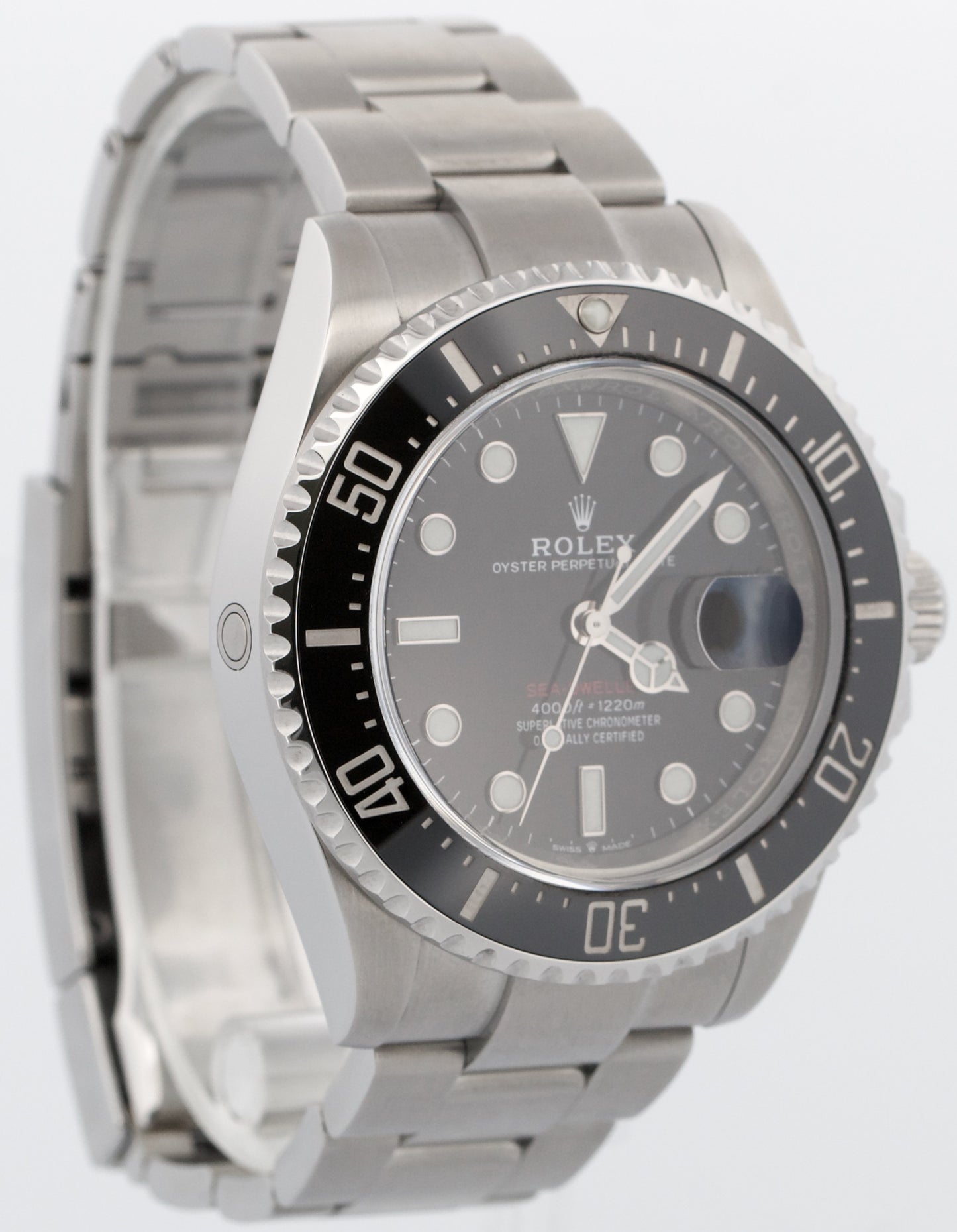 PAPERS Rolex Sea-Dweller 50th-Anniversary BLACK Red 43mm Steel 126600 MK2 BOX