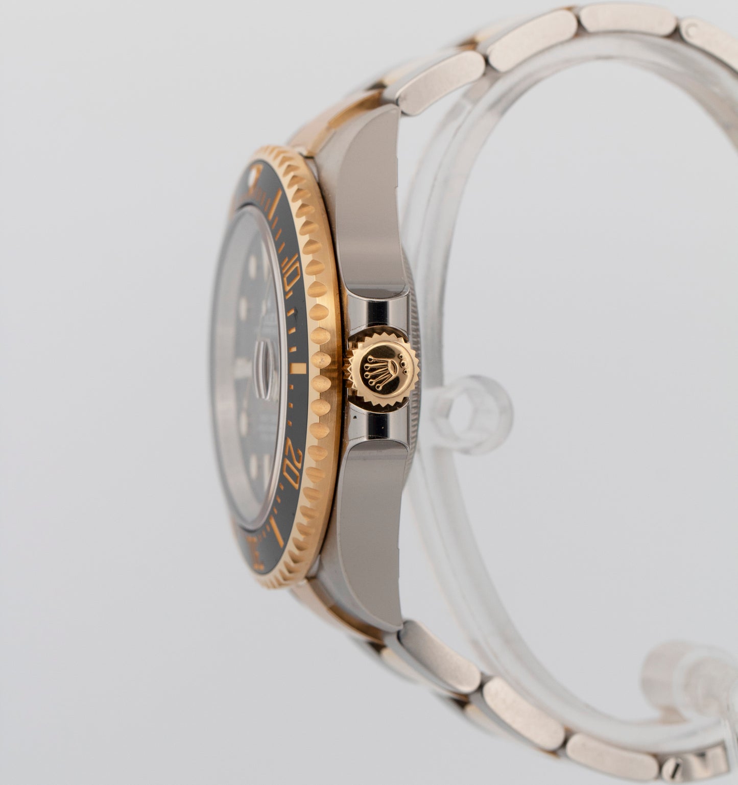 NEW 2022 PAPERS Rolex Sea-Dweller BLACK Two-Tone Gold 43mm 126603 Watch BOX