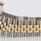 Rolex DateJust CHAMPAGNE Two-Tone 18K Yellow Gold Steel 36mm 16013 Watch