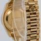 PAPERS Rolex DateJust President SILVER JUBILEE DIAMOND 26mm 18K Gold 179138 BOX