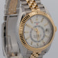 2021 PAPERS Rolex Sky-Dweller WHITE 18K Gold Stainless JUBILEE 42mm 326933 BOX