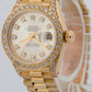 1979 Rolex DateJust President 26mm SILVER DIAMOND LUGS 18K Yellow Gold 69178