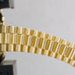 1979 Rolex DateJust President 26mm SILVER DIAMOND LUGS 18K Yellow Gold 69178