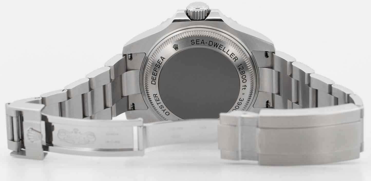 2016 PAPERS Rolex Deepsea Sea-Dweller James Cameron Steel 44mm 116660 Watch