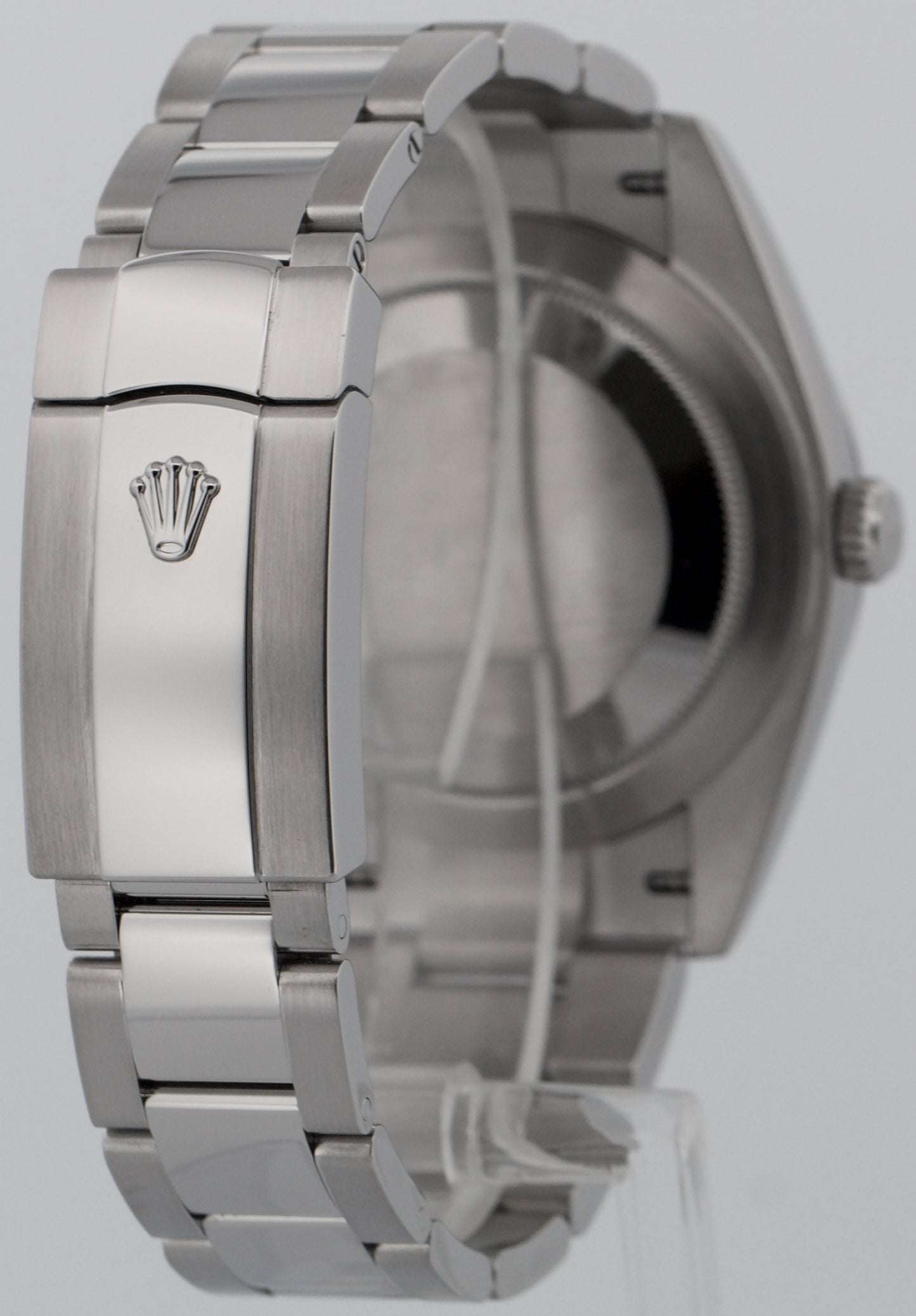 PAPERS Rolex DateJust 41mm WHITE Stainless Steel Smooth OYSTER 126300 Watch BOX