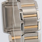 Ladies Cartier Tank Francaise Two-Tone 18K Gold Steel Guilloche 2302 W5100504