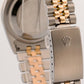 Rolex DateJust 36mm BLUE Two-Tone Steel JUBILEE 18K Yellow Gold Watch 16233