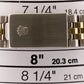 Rolex DateJust 36mm BLUE Two-Tone Steel JUBILEE 18K Yellow Gold Watch 16233