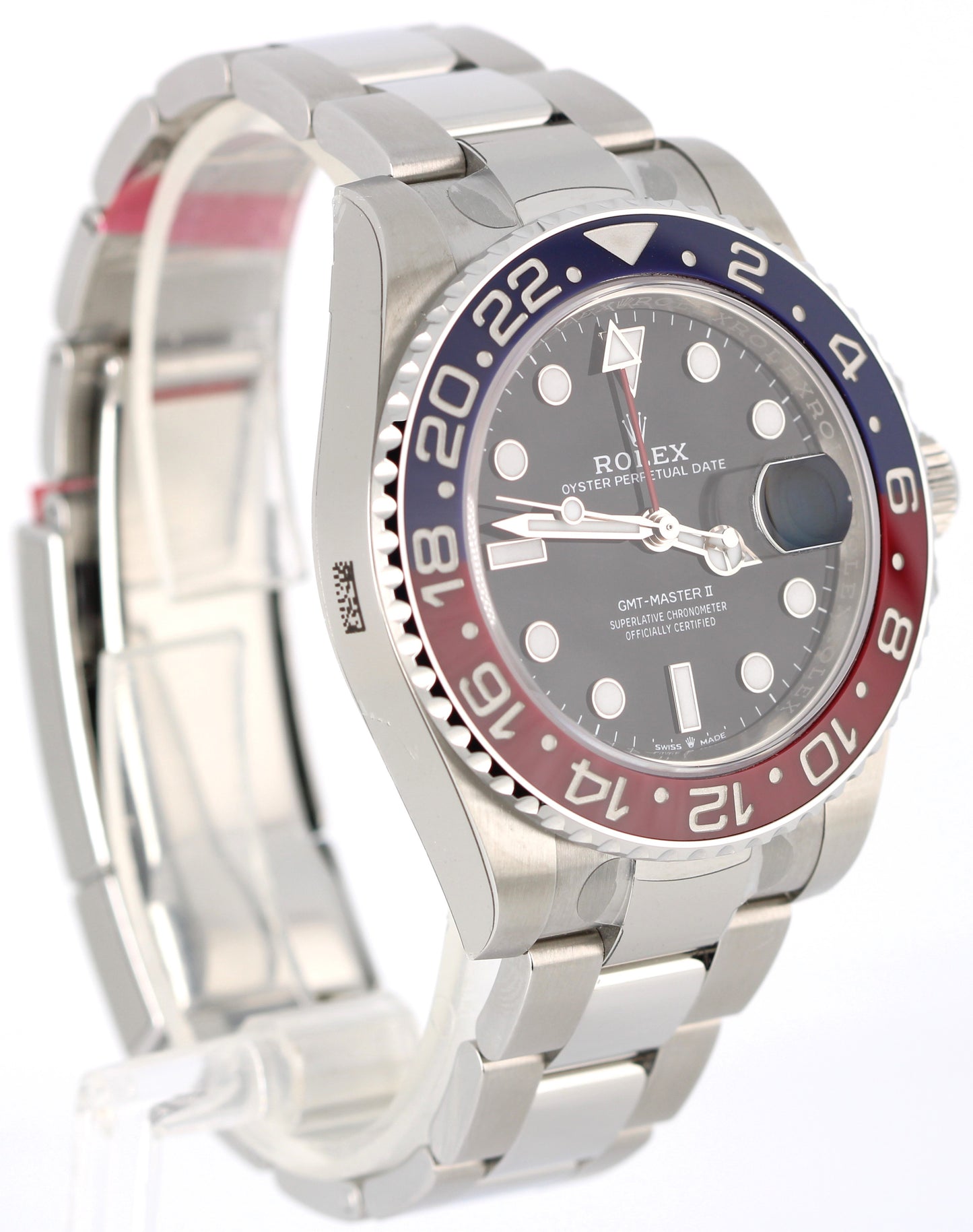 2023 BRAND NEW STICKERED Rolex GMT-Master II Red Blue PEPSI 40mm 126710BLRO BOX