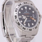 MINT Rolex Explorer II 42mm BLACK Orange Stainless Steel GMT Date Watch 216570