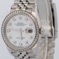 PAPERS Rolex DateJust 36mm FACTORY MOP DIAMOND Stainless Jubilee 126284 RBR BOX