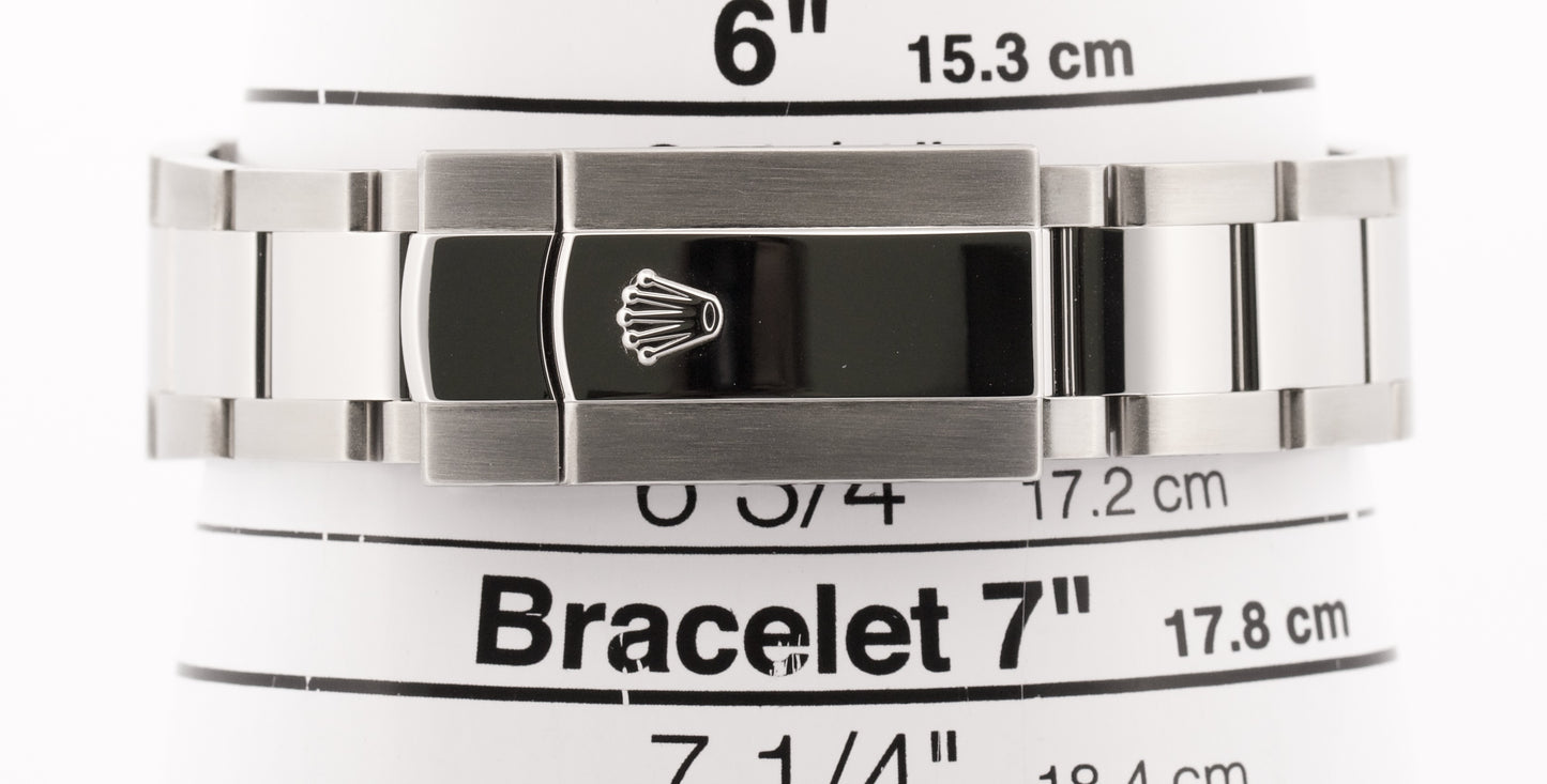2021 PAPERS Rolex Oyster Perpetual Date SILVER DIAMOND 34mm OYSTER 115234 BOX