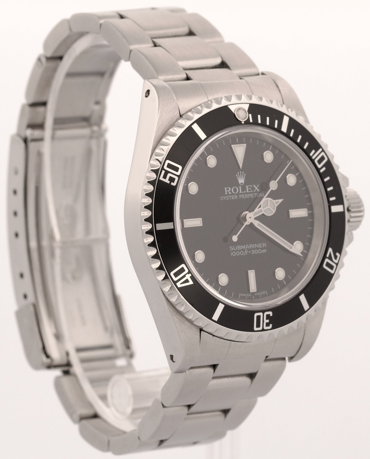 Rolex Submariner No-Date BLACK Stainless Steel Oyster Automatic 40mm 14060M