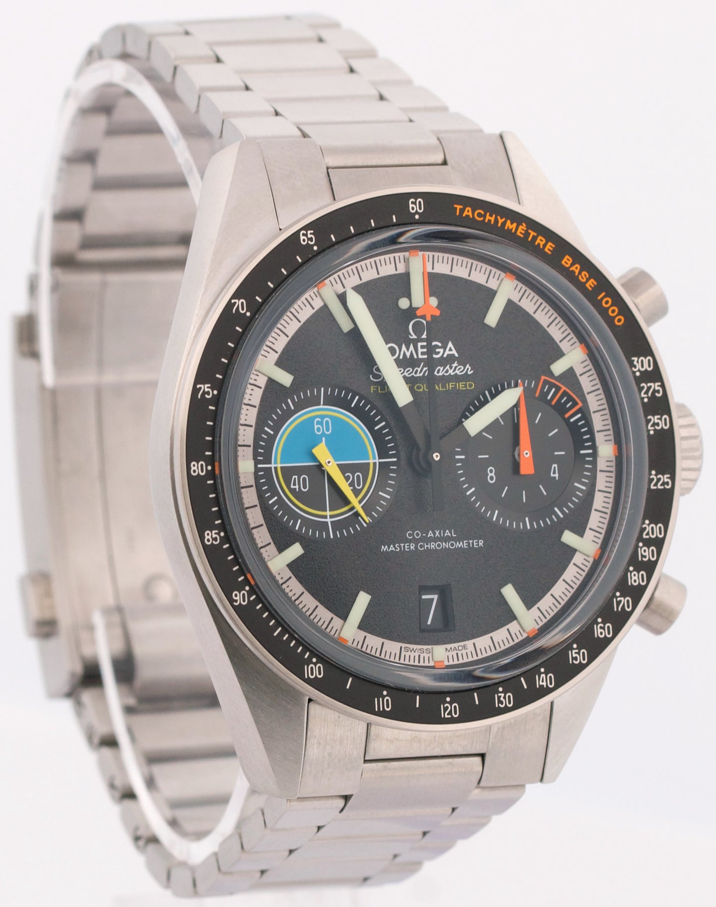2024 PAPERS Omega Speedmaster PILOT Stainless 40.85mm 332.10.41.51.01.002 BOX