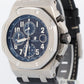 PAPERS Audemars Piguet Royal Oak Offshore BATMAN Blue 42mm 26470ST Watch BOX