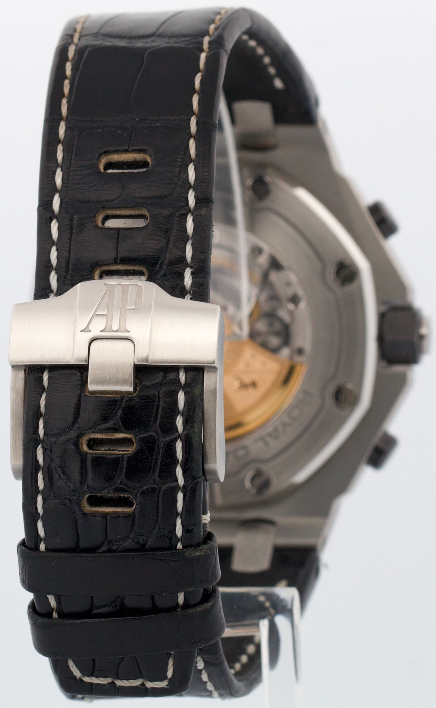 PAPERS Audemars Piguet Royal Oak Offshore BATMAN Blue 42mm 26470ST Watch BOX