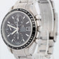 PAPERS Omega Speedmaster Date Black 40mm Chronograph Steel Watch 3210.50.00 BOX