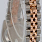 Ladies Rolex DateJust 26mm SILVER CONCENTRIC 18K Rose Gold JUBILEE 179171