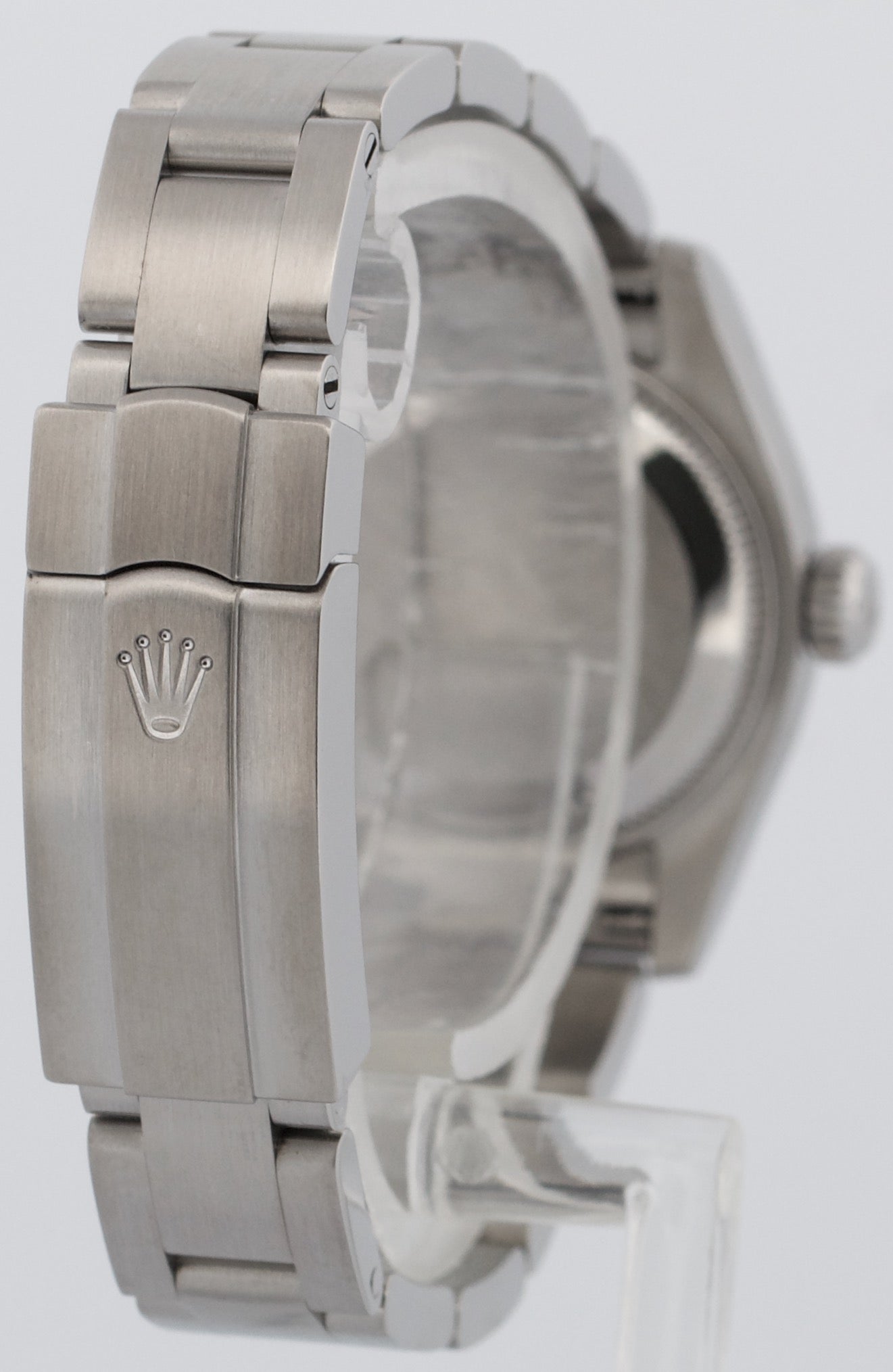 Ladies Rolex Oyster Perpetual OLIVE GREEN 26mm Stainless Steel Watch 176200