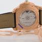 Men's Cartier Calibre IVORY ROMAN 42mm 18K Rose Gold Leather 3300 / W7100009
