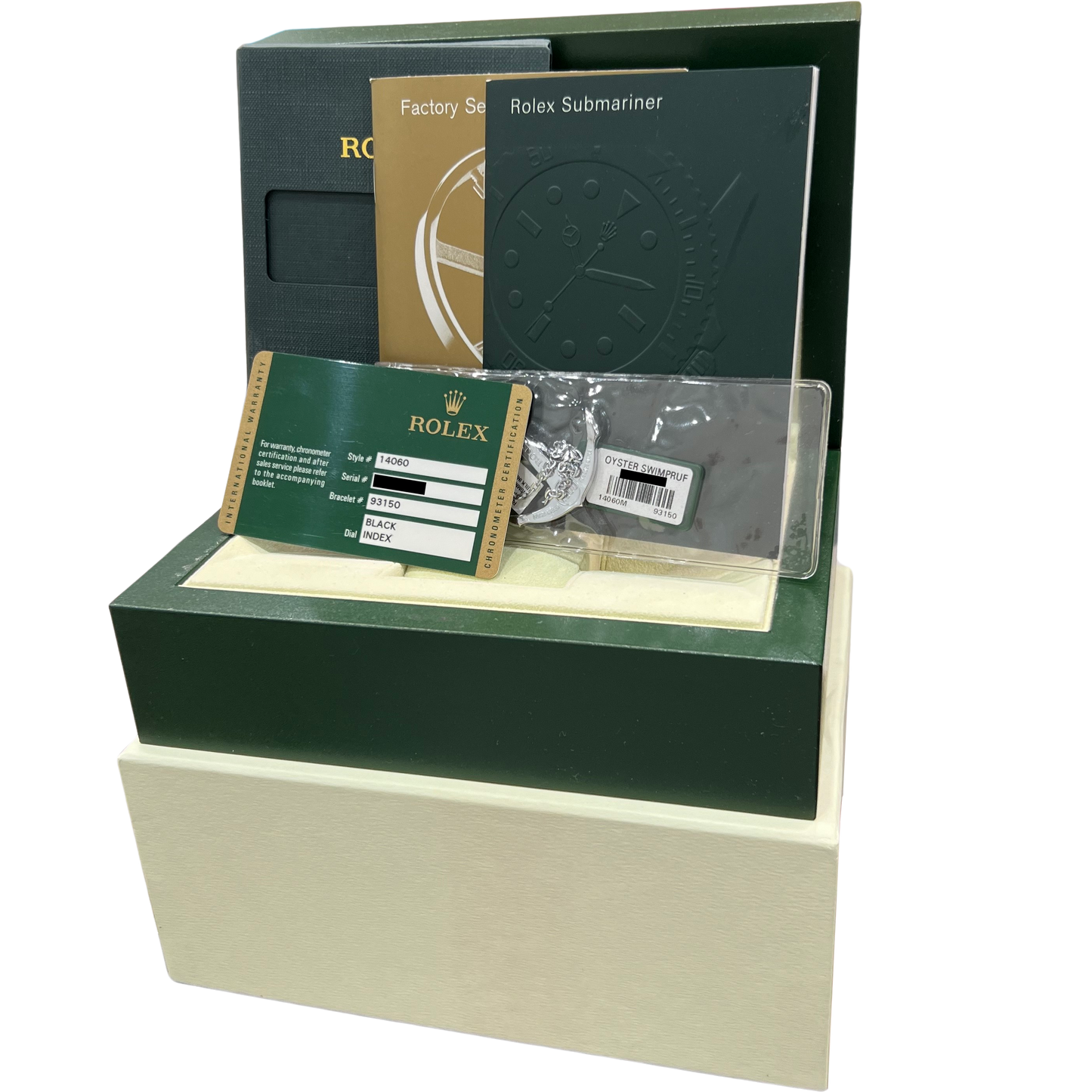 2011 MINT UNPOLISHED PAPERS Rolex Submariner No-Date 40mm Watch 14060 M BOX