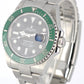 Rolex Submariner Date Green STARBUCKS Steel Black 41mm MKII 126610LV Watch